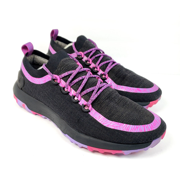 Allbirds SWT Trail Runners Mens Size 14 Black Blossom Trail Running Sneaker Shoe